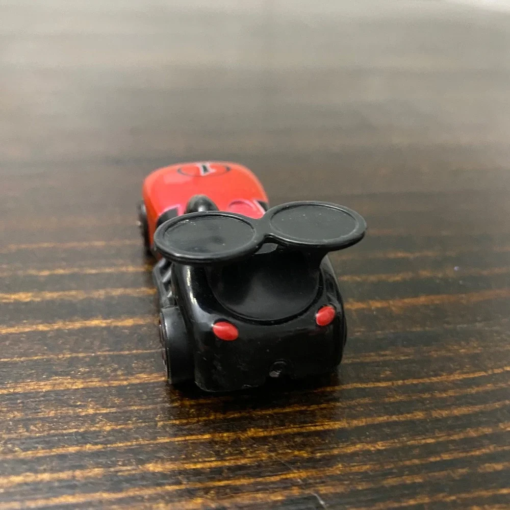 Disney Mickey‎ Mouse Roadster Racers Red Black Die-Cast Toy Car Number 1